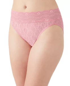 B.TEMPT'D Women's Lace Kiss High-Leg Brief Underwear 978382 11 B.TEMPT'D Women's Lace Kiss High-Leg Brief Underwear 978382 -White Mark Shop 23519659 fpx
