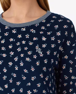 Lauren Ralph Lauren Women's Floral Matching Pajamas Set 8 Lauren Ralph Lauren Women's Floral Matching Pajamas Set -White Mark Shop 23524401 fpx