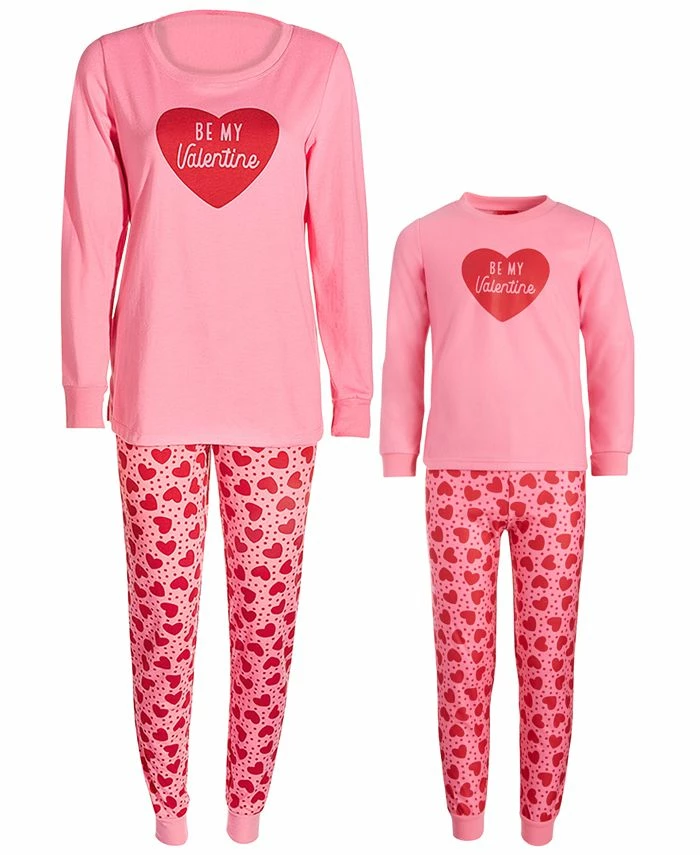 Family Pajamas Be My Valentine Mix It Pajamas, Created For Macy's 1 Family Pajamas Be My Valentine Mix It Pajamas, Created For Macy's