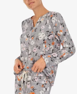 Sanctuary Women's Knit Drawstring Jogger Pajamas Set -White Mark Shop 23567276 fpx