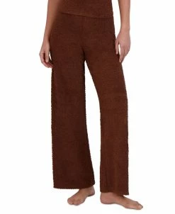 Steve Madden Women's Wide-Leg Chenille Sleep Pants
