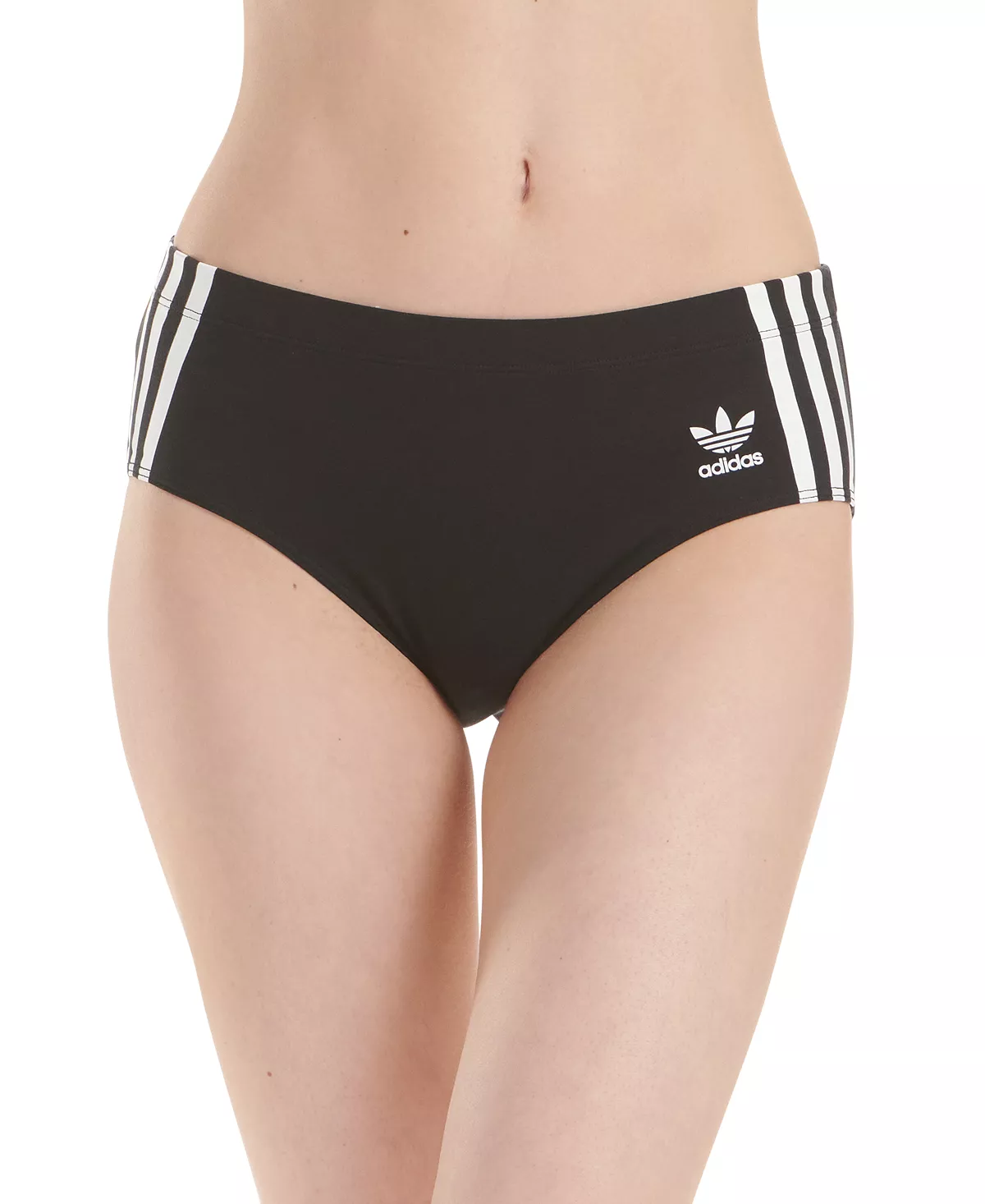 ADIDAS Women's 3-Stripes Hipster Underwear 4A7H64 5 ADIDAS Women's 3-Stripes Hipster Underwear 4A7H64 - Image 5