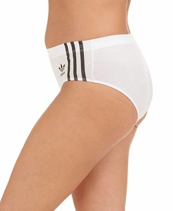 ADIDAS Women's 3-Stripes Hipster Underwear 4A7H64 3 ADIDAS Women's 3-Stripes Hipster Underwear 4A7H64 - Image 3