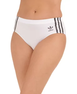 ADIDAS Women's 3-Stripes Hipster Underwear 4A7H64 10 ADIDAS Women's 3-Stripes Hipster Underwear 4A7H64 -White Mark Shop 23587401 fpx