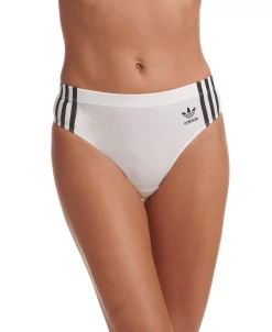 ADIDAS Women's 3-Stripes Wide-Side Thong Underwear 4A1H63 9 ADIDAS Women's 3-Stripes Wide-Side Thong Underwear 4A1H63 -White Mark Shop 23595983 fpx