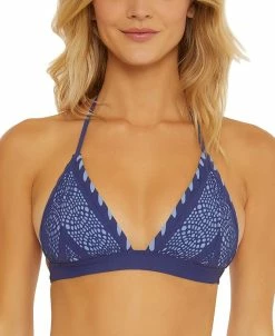 Becca Women's Color Play Triangle Bikini Top