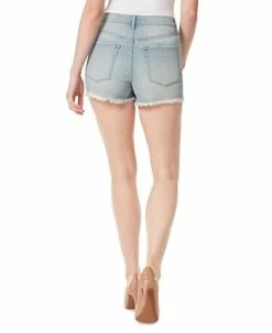 Jessica Simpson Women's Frayed-Hem Jean Shorts -White Mark Shop 23621804 fpx