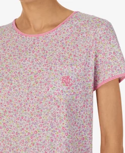 Lauren Ralph Lauren Women's Ditsy Floral Capri Pajamas Set 6 Lauren Ralph Lauren Women's Ditsy Floral Capri Pajamas Set -White Mark Shop 23642957 fpx