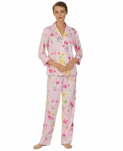 Lauren Ralph Lauren Petite Floral 3/4-Sleeve Pajamas Set