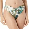 Vince Camuto Women's Twisted Printed Bikini Bottoms