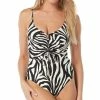 Vince Camuto Women's Animal-Print One-Piece Swimsuit