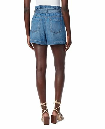 Sam Edelman Women's Kira Paperbag-Waist Jean Shorts 2 Sam Edelman Women's Kira Paperbag-Waist Jean Shorts - Image 2