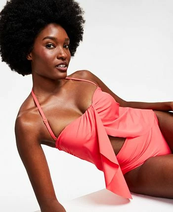 Vince Camuto Strapless Draped Tankini Top 3 Vince Camuto Strapless Draped Tankini Top - Image 3