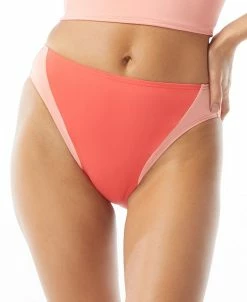 Vince Camuto Sunblock High-Leg Bikini Bottoms