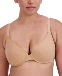 Steve Madden Women's Demi Logo-Strap T-Shirt Bra SM12153 -White Mark Shop 23706055 fpx