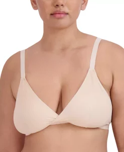 Steve Madden Women's Triangle X-Back Lounge Bra SM12151 -White Mark Shop 23706311 fpx