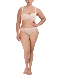 Steve Madden Women's Mesh High-Leg Bikini Underwear SM11875 9 Steve Madden Women's Mesh High-Leg Bikini Underwear SM11875 -White Mark Shop 23717457 fpx