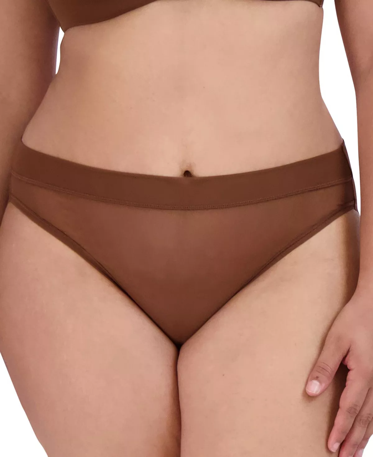 Steve Madden Women's Mesh High-Leg Bikini Underwear SM11875 4 Steve Madden Women's Mesh High-Leg Bikini Underwear SM11875 - Image 4