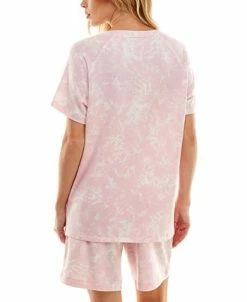Roudelain Women's Printed Bermuda Shorts Pajama Set 14 Roudelain Women's Printed Bermuda Shorts Pajama Set -White Mark Shop 23718484 fpx