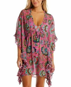 Jessica Simpson Women's Rosies Bushes Cover-Up Dress