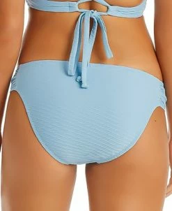 Jessica Simpson Women's Pretty In Pique Side-Shirred Hipster Bottoms -White Mark Shop 23758485 fpx