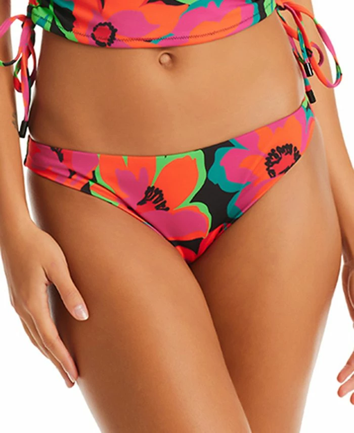 Sanctuary Women's Savage Gardener Cinch-Back Hipster Bikini Bottoms 1 Sanctuary Women's Savage Gardener Cinch-Back Hipster Bikini Bottoms