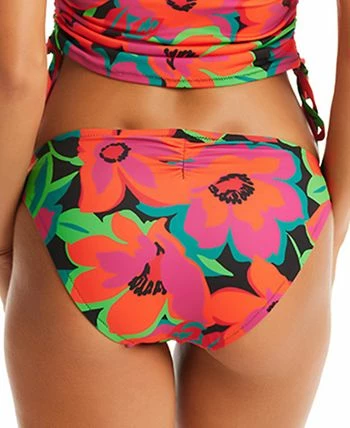 Sanctuary Women's Savage Gardener Cinch-Back Hipster Bikini Bottoms 2 Sanctuary Women's Savage Gardener Cinch-Back Hipster Bikini Bottoms - Image 2