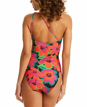 Sanctuary Women's Printed Gardener One-Shoulder One-Piece Swimsuit 2 Sanctuary Women's Printed Gardener One-Shoulder One-Piece Swimsuit - Image 2