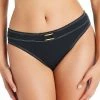 Bleu By Rod Beattie Women's A Fine Line Stitched Buckle-Front Hipster Bikini Bottoms