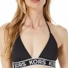 Michael Kors Women's Logo-Elastic String Bikini Top