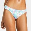 Jessica Simpson Women's Crazy Daisy Shirred-Side Hipster Bikini Bottoms