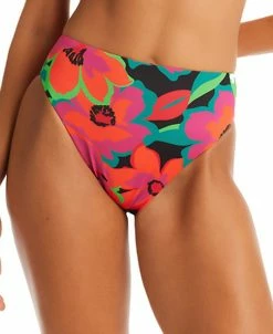 Sanctuary Women's Printed Gardener High-Waist Swim Bottoms