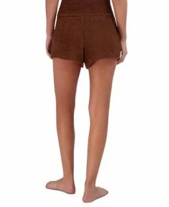 Steve Madden Women's Pull-On Chenille Sleep Shorts -White Mark Shop 23899369 fpx