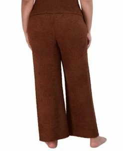 Steve Madden Women's Wide-Leg Chenille Sleep Pants -White Mark Shop 23899387 fpx