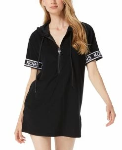 Michael Kors Women's Hoodie Cover-Up Dress