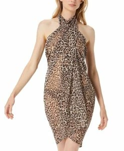 Michael Kors Women's Printed Convertible Wrap Swim Cover-Up -White Mark Shop 23977120 fpx