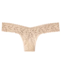 HANKY PANKY Signature Lace Women's 4911 Low Rise Thong -White Mark Shop 2789369 fpx