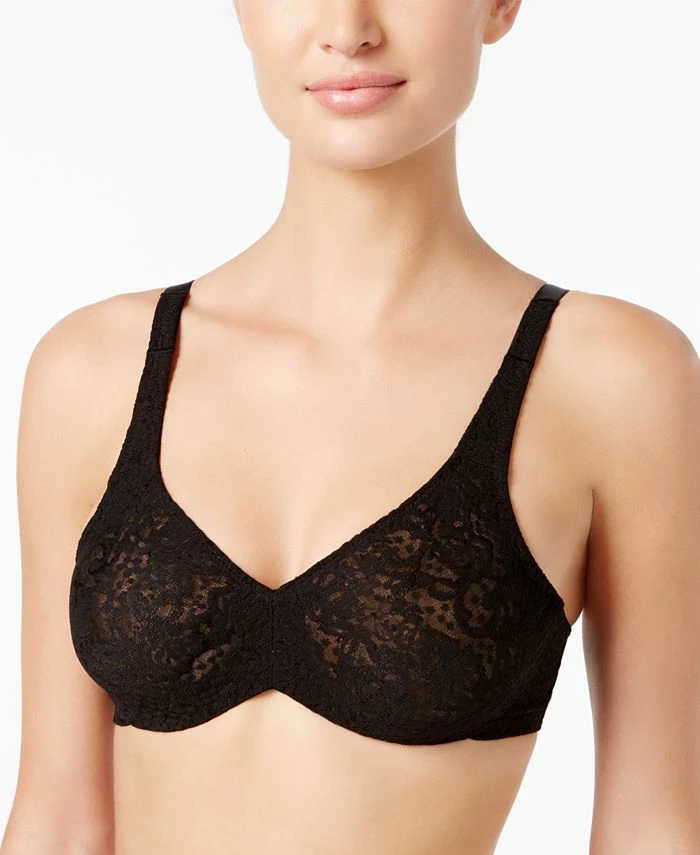 Wacoal Full Figure Halo Lace Bra 65547 1 Wacoal Full Figure Halo Lace Bra 65547