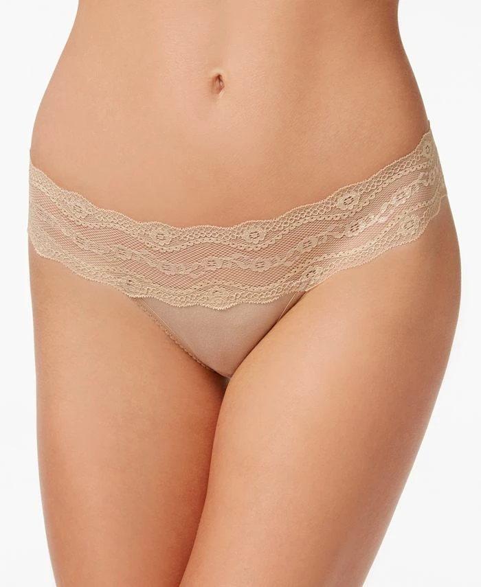 B.TEMPT'D B.adorable Lace-Waistband Thong Underwear 933182 1 B.TEMPT'D B.adorable Lace-Waistband Thong Underwear 933182