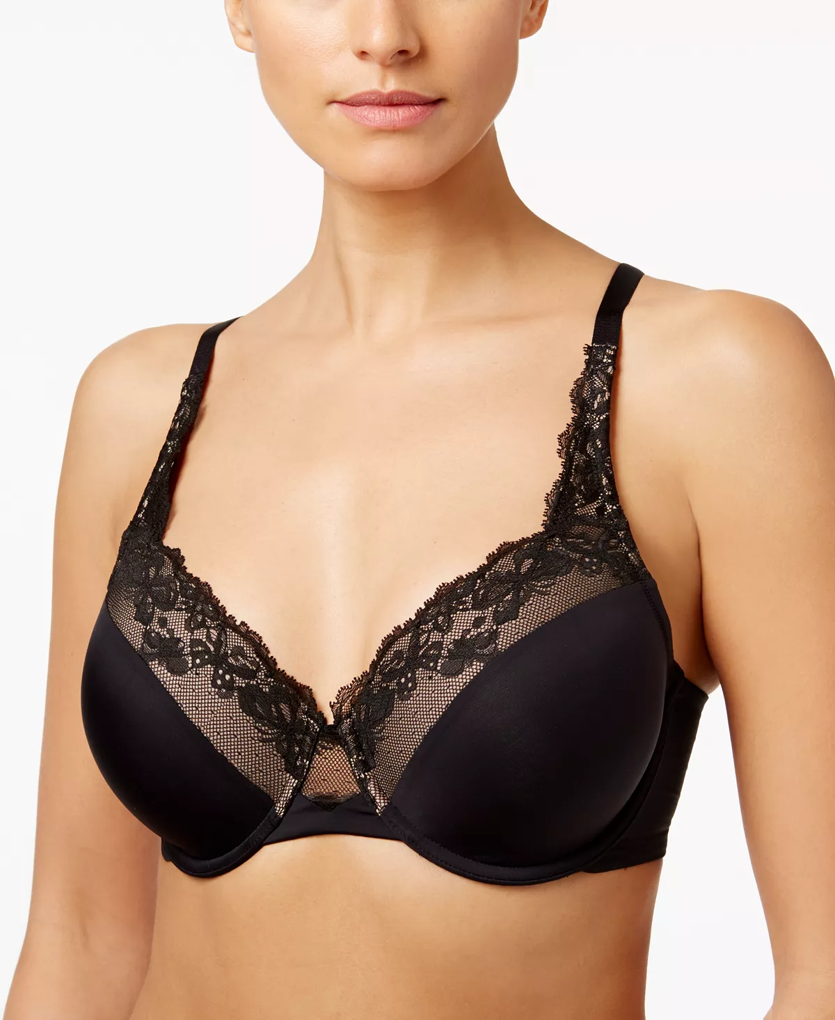 Olga Cloud 9 UW Contour Lace-Neckline Bra GF7961A 2 Olga Cloud 9 UW Contour Lace-Neckline Bra GF7961A - Image 2