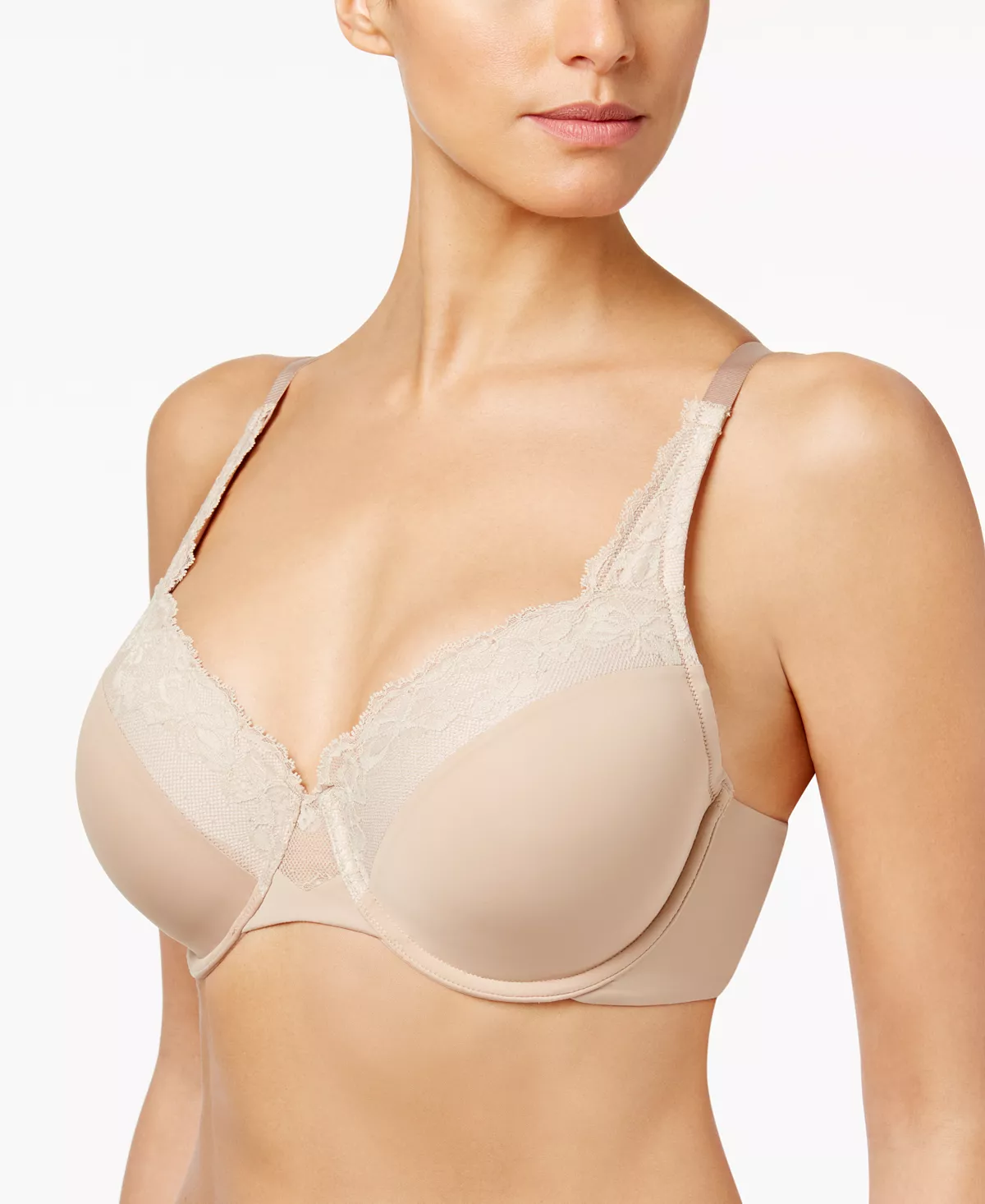 Olga Cloud 9 UW Contour Lace-Neckline Bra GF7961A 4 Olga Cloud 9 UW Contour Lace-Neckline Bra GF7961A - Image 4