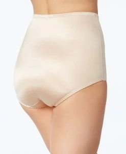 Bali Women's Extra Firm Tummy-Control Seamless Brief Underwear 2 Pack X245 -White Mark Shop 8642034 fpx