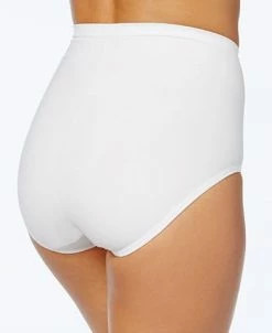 Bali Women's Extra Firm Tummy-Control Seamless Brief Underwear 2 Pack X245 -White Mark Shop 8804194 fpx