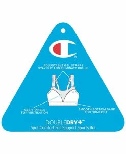 Champion Spot Comfort Wireless High Impact Sports Bra 1602, Up To DDD -White Mark Shop 9547172 fpx