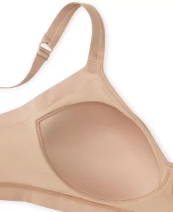 Warner's ® Easy Does It® Underarm-Smoothing With Seamless Stretch Wireless Lightly Lined Comfort Bra RM3911A -White Mark Shop 9662166 fpx