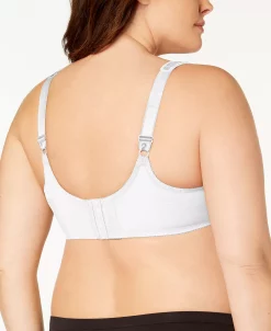 Bali Minimizer Satin Tracings Comfort Strap Underwire Bra 3562 -White Mark Shop 9750993 fpx