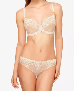 Wacoal Embrace Lace Underwire Bra 65191, Up To DDD Cup -White Mark Shop 9808345 fpx