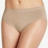 Jockey Smooth And Shine Seamfree Heathered Hi Cut Underwear 2188, Available In Extended Sizes
